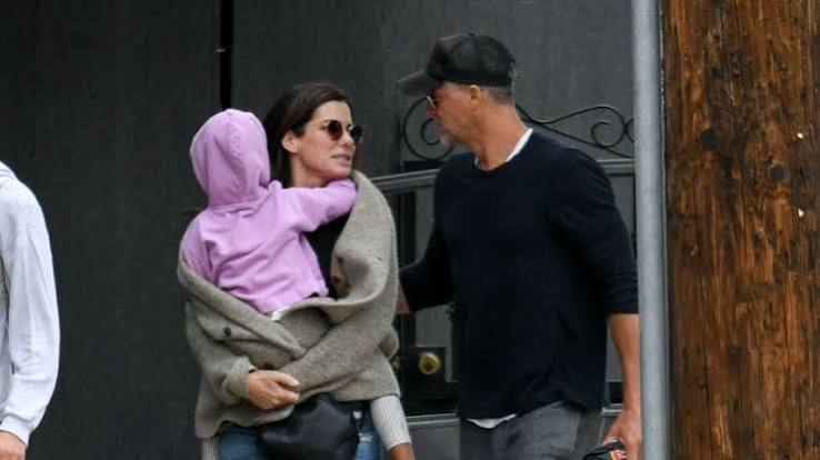 sandra bullock kinder